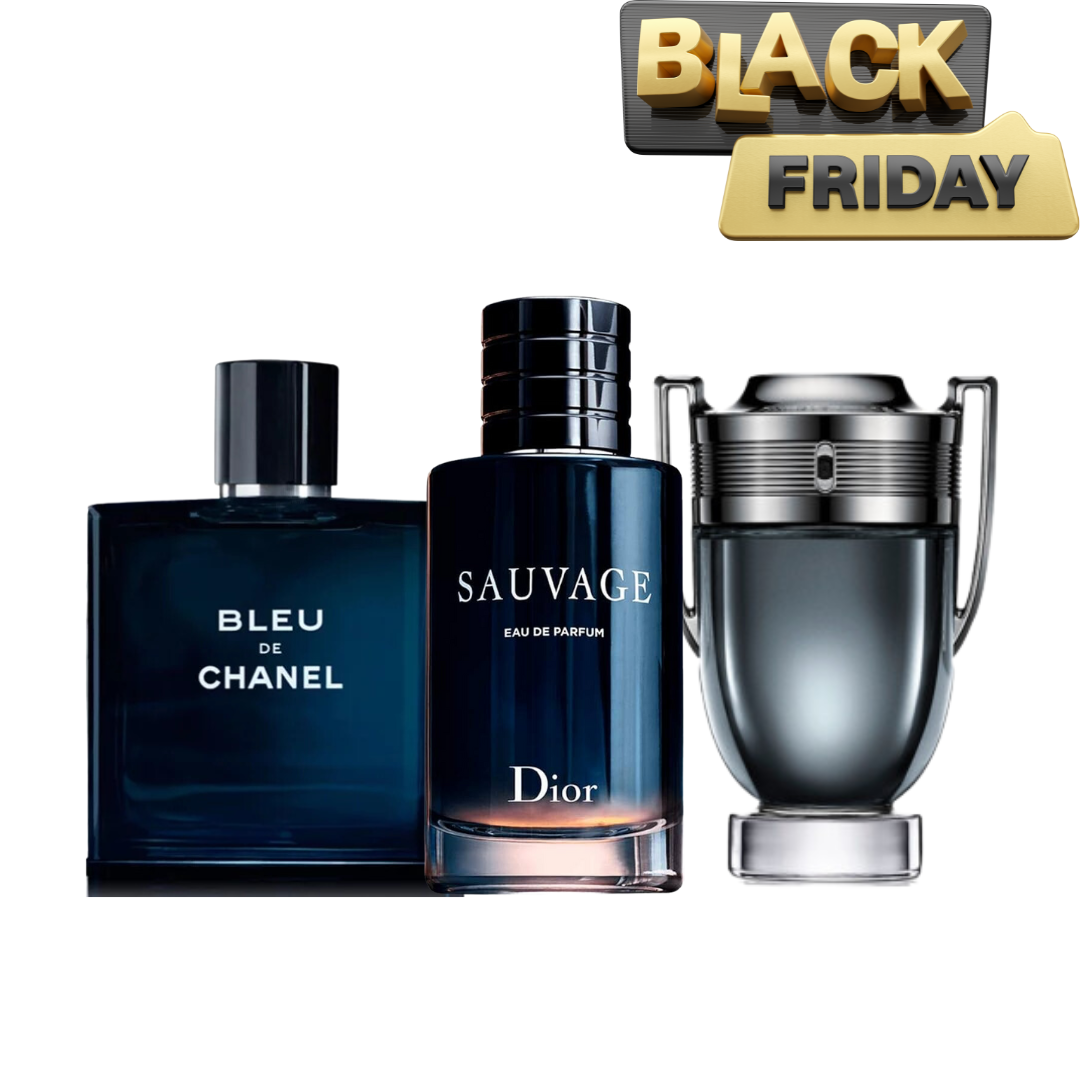 Set de 3 Perfumes Importados con Regalo Exclusivo: Elegancia y Fragancia Perfecta